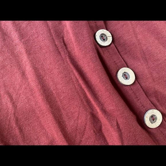 Rust Maternity Top - Picture 3 of 3